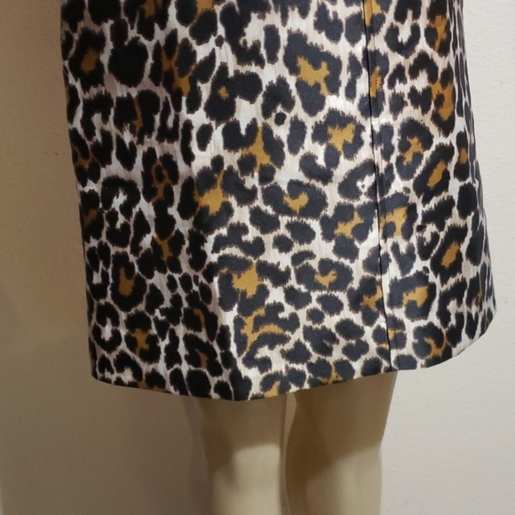 J. Crew  Animal print Mini Dress - Picture 5 of 7